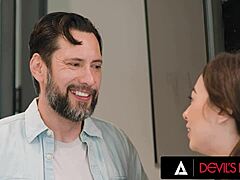 Teen Chloe Surreal GETS POUNDED Hard by Friend's Dad in Taboo Romp With Deepthroat and Fingering