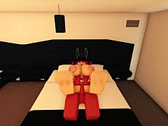 Pink Haired Slut With Big Tits Gets Deepthroated And Fucked By Monster Cock