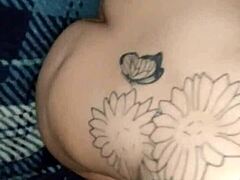 Girlfriend doesnt know she is filmed sucking