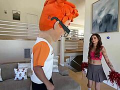 High kicks and deep dicks in porn auditions.