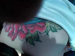 Blowjob and fucking with creampie in public service bus by blakeproductions