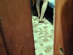 spying on my colombian neighbor leads to homemade big tits sex