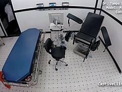 Minnie Rose Spreading Hairless Pussy Backstage for Cash