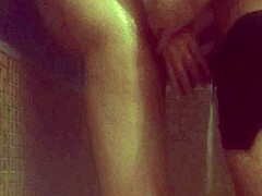 hard fuck in the sauna with this hot latina babe.