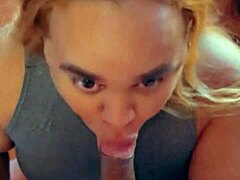 Transvestite Blowjob Queen Chokes On Huge 27cm Cock And Feels Intense Pleasure