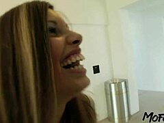 I uh, this 18 year old brunette got rough anal and a big facial, so sloppy...