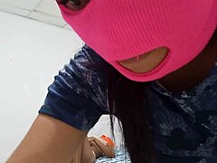 Stepsisters Flirt in Bed, Excited by Dirty Talk.