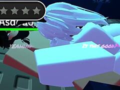 That Roblox slut with big tits kept wanting more sex 😈