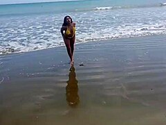 Sex On Beach With Perverted Old Man