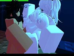 That Roblox slut with big tits kept wanting more sex 😈