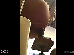 Sex machine pumping, and I take it in the ass