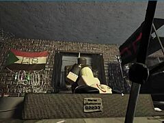 This white slut eagerly takes a huge black cock in her mouth.