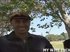 Watch your wife getting fucked by big black cock pornstar