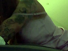 Young 18+ Girl In Pink Satin Masturbates With Big Tits To Orgasm
