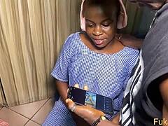 naughty ebony student learns maths with bbc teacher