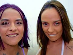 Brunette Milf Barbara Alves Dominates Gringo in Hardcore Femdom Encounter