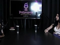 Anabele Nogueira turns to porn, experiments with toys in sheer red.