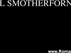 I worship the tall blonde dominatrix's ass as she facesits me hard