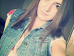 What’s in Denisa’s 23YO Private Romanian Pics Compilation?