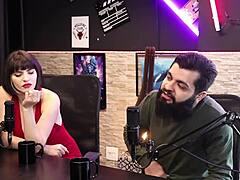 lady snow and lord kenobi in sensual cast part 5 with see through lingerie