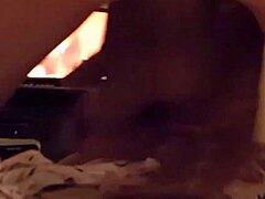 jerking off to that cum on my wife's panties