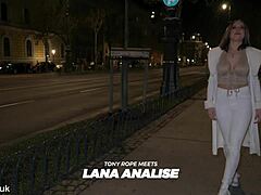 Tony rope meets lana analise in interactive session