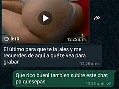 does my mexican milf friend in tight leggings want me to record her horny yoga session?