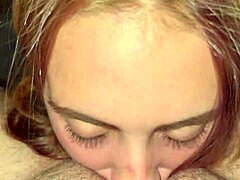 Beautiful amateur babe performs an impressive act