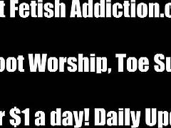 I will show you the feet of a goddess