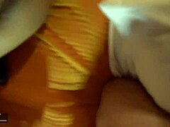 Stepsister, don't enter my room at night. I fuck you hard, make you moan, cum on tits.