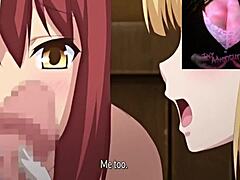 Lucky guy in isekai fucks housewife with monster cock 😍