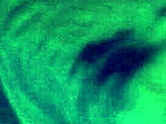 Fingering my stepsister's pussy in parents bed with clit rubbing and kissing