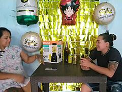 I surprised my lover with some pussy licking, and she fucked me hard in return!