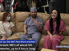 i'm dr tampa performing entrance physical at tampa university on blaire celeste