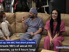 i'm dr tampa performing entrance physical at tampa university on blaire celeste