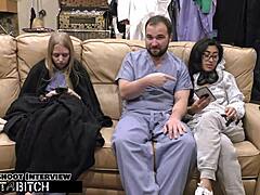 Jasmine Rose's bush gets blasted with cum by doctor in Tampa 😈