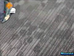 richard mann gives maxine x a rough rimming before fucking her wet ass in interracial anal action.