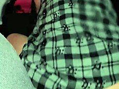 stepsister rides cowgirl in car for amazing sex