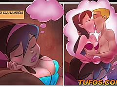 Horny Old Man Craves Sucking Young Brazilian Girl's Pussy.