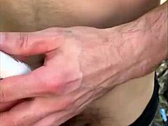 I fucked a hot stranger masturbating on the trail, first time with big cock 😏