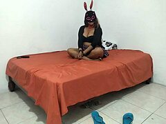 18 year old rebellious student has a very dry and dark area