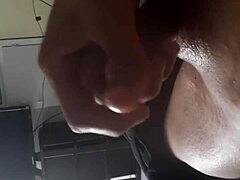 Tugging my small cock hard?