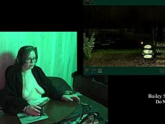 i'm naked haunting castle malloy in this playthrough part 3, my big tits bouncing wildly