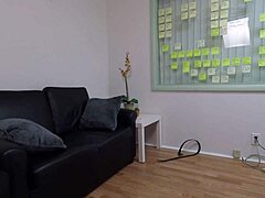 Skinny Milf Samantha Gags On Cock