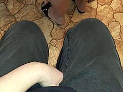 i secretly masturbate next to my stepmom in the kitchen, risking it all