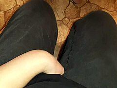 i secretly masturbate next to my stepmom in the kitchen, risking it all