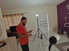 Behind scenes at Mattos Movies, intense action