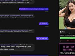 Ai Slut Plays Strip Poker For Oral Sex