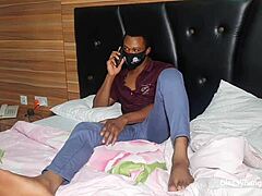 Hooked Up With Black Girl During Lockdown For Big Cock Action