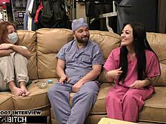 Become Nurse as Blaire Celeste Feels Jizzcasso Blast